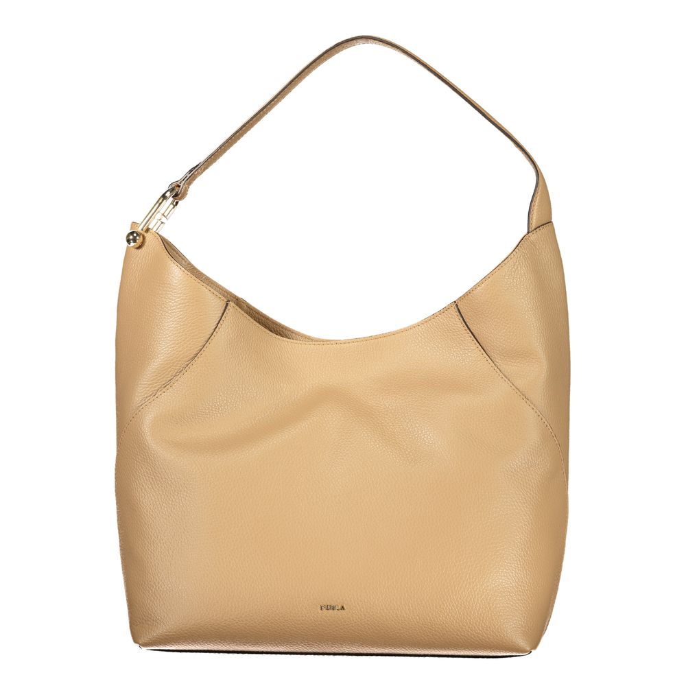 Sac à main en cuir marron