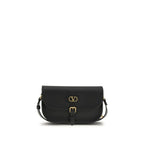 Black Suede Shoulder Bag
