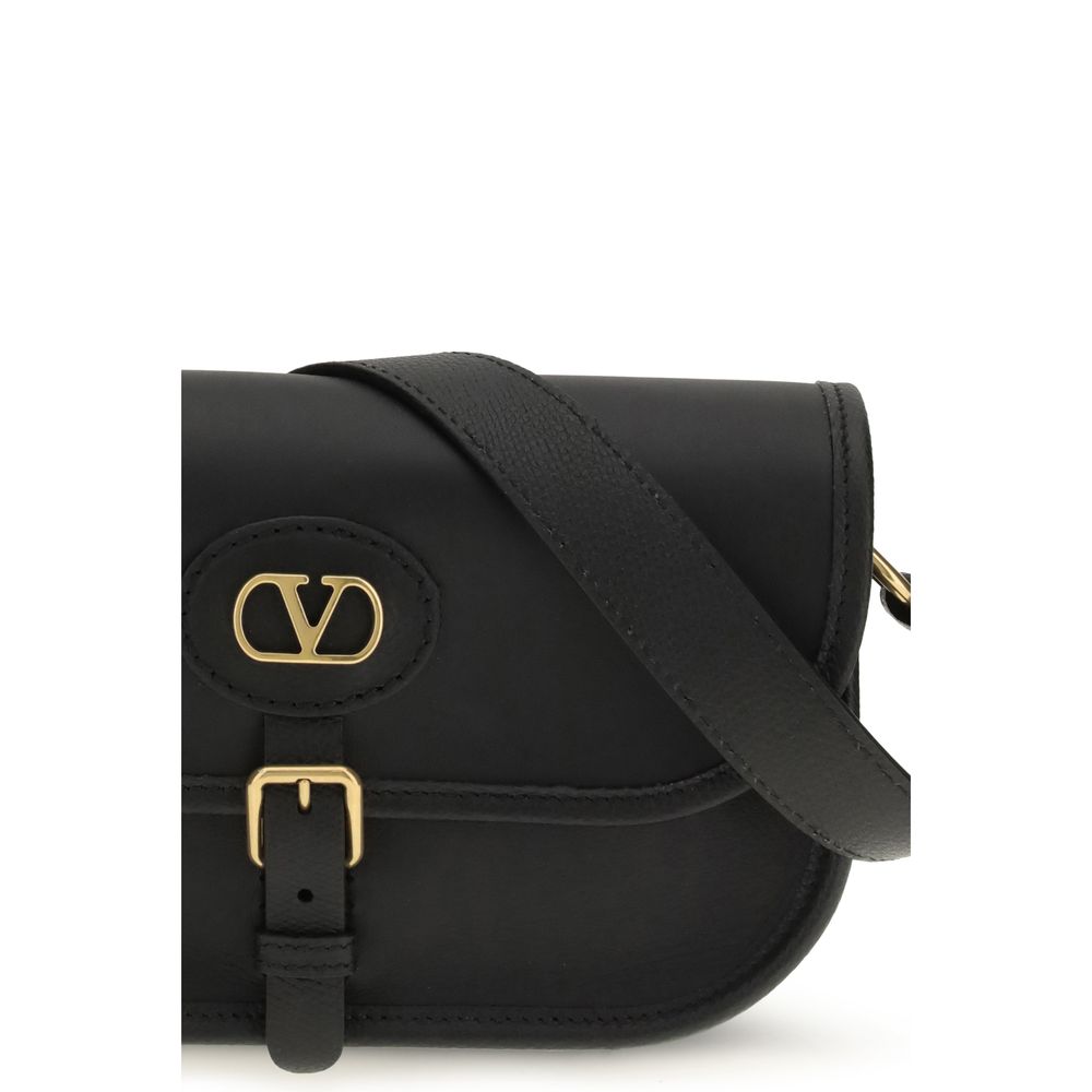 Black Suede Shoulder Bag