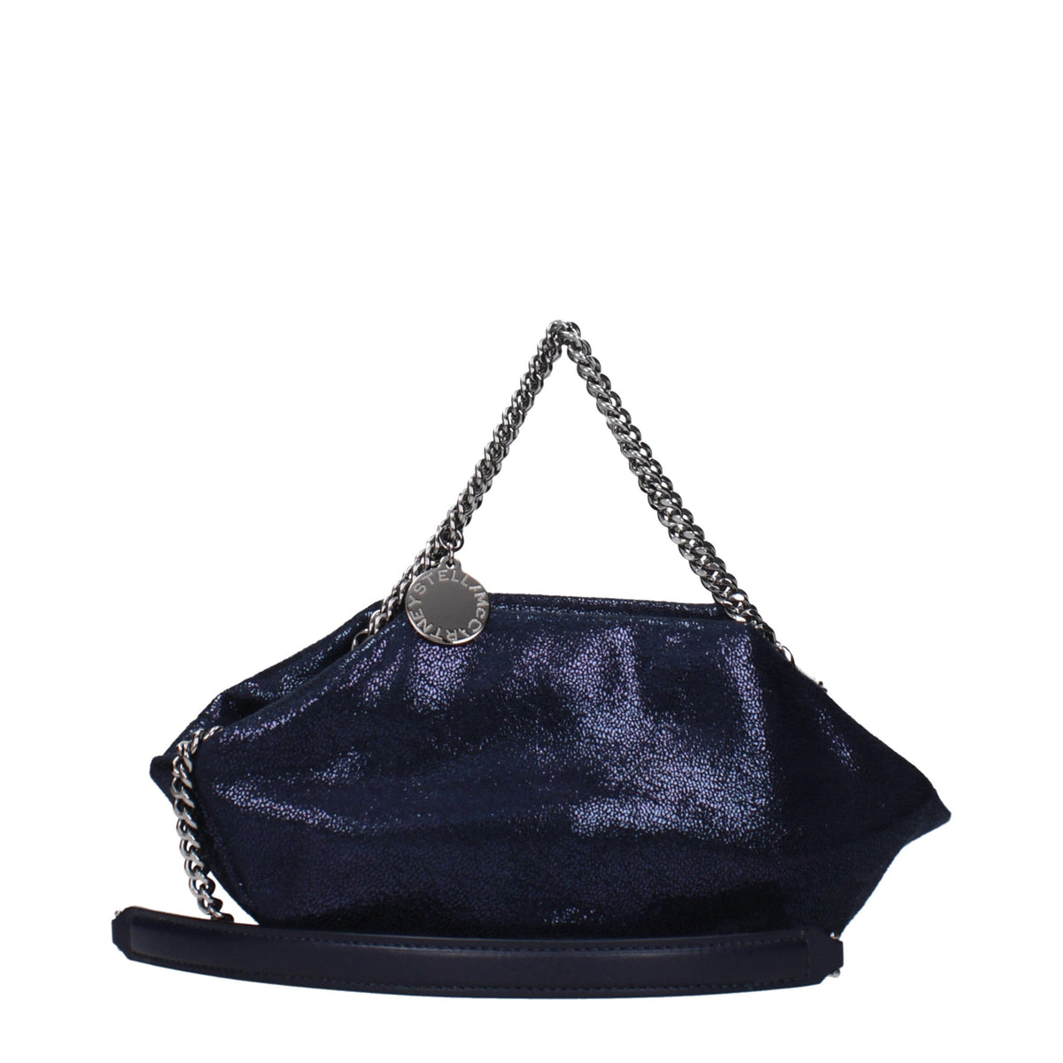 Sac à main en daim bleu