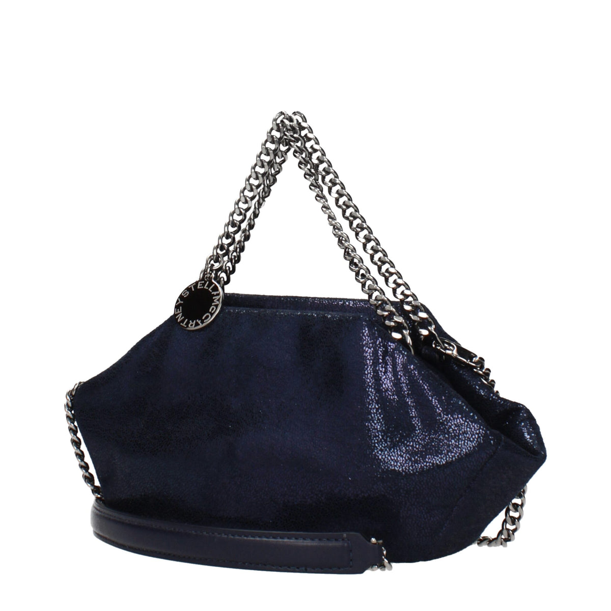 Sac à main en daim bleu