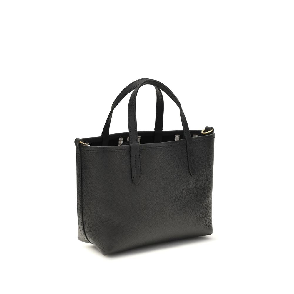 Black Leather Shoulder Bag