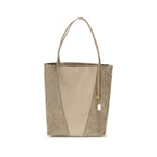 Sac à bandoulière en daim beige