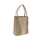 Sac à bandoulière en daim beige