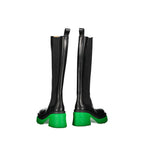 Bottes en cuir – Noir