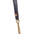 Leather Shoulder Bag – Black