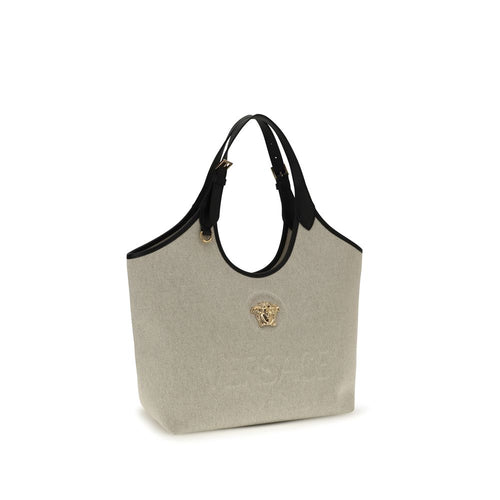 Sac bandoulière en coton beige