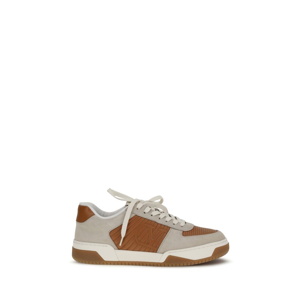 Multicolour Leather Sneakers