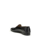 Mocassins en cuir noir