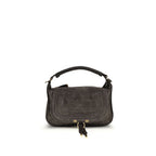 Sac à bandoulière en cuir marron