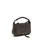 Sac à bandoulière en cuir marron
