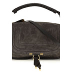 Sac à bandoulière en cuir marron