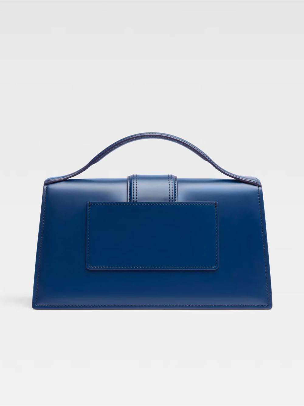 Sac bandoulière en cuir bleu marine foncé