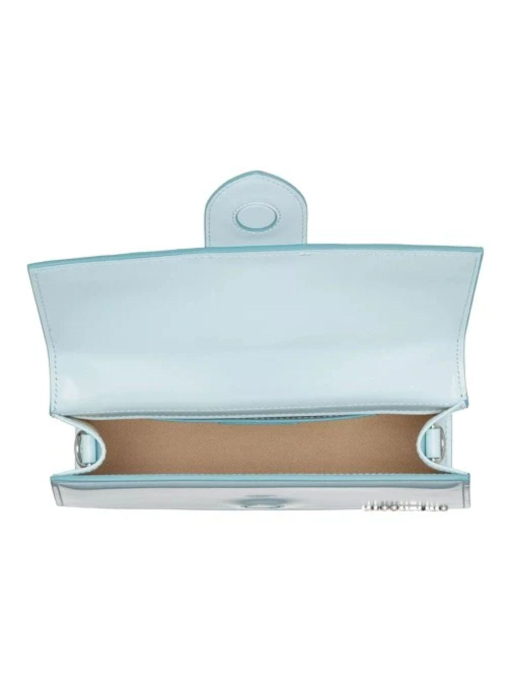 Sac bandoulière en cuir bleu