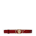 Ceinture en cuir rouge