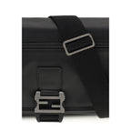 Sac à bandoulière en cuir noir