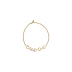 Collier en laiton doré