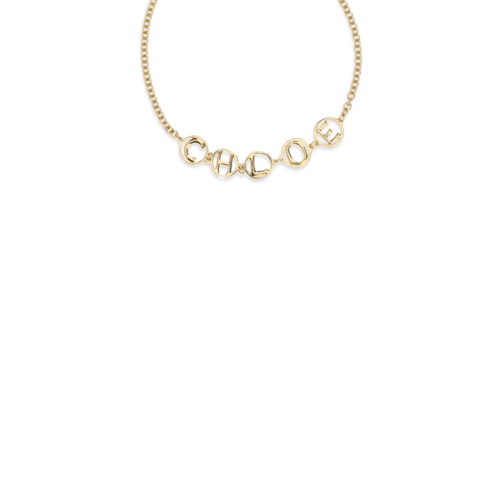 Collier en laiton doré