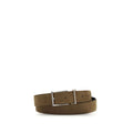 Ceinture en daim marron