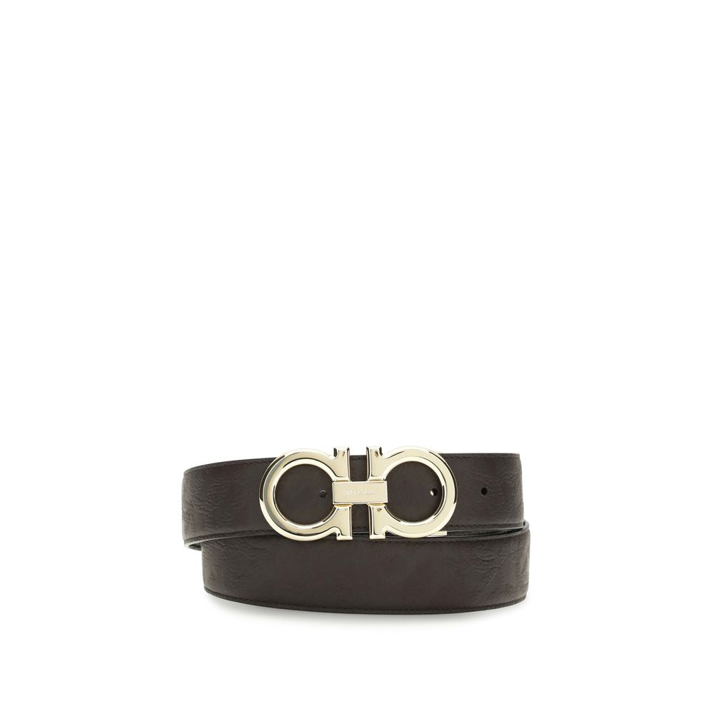 Ceinture en cuir marron