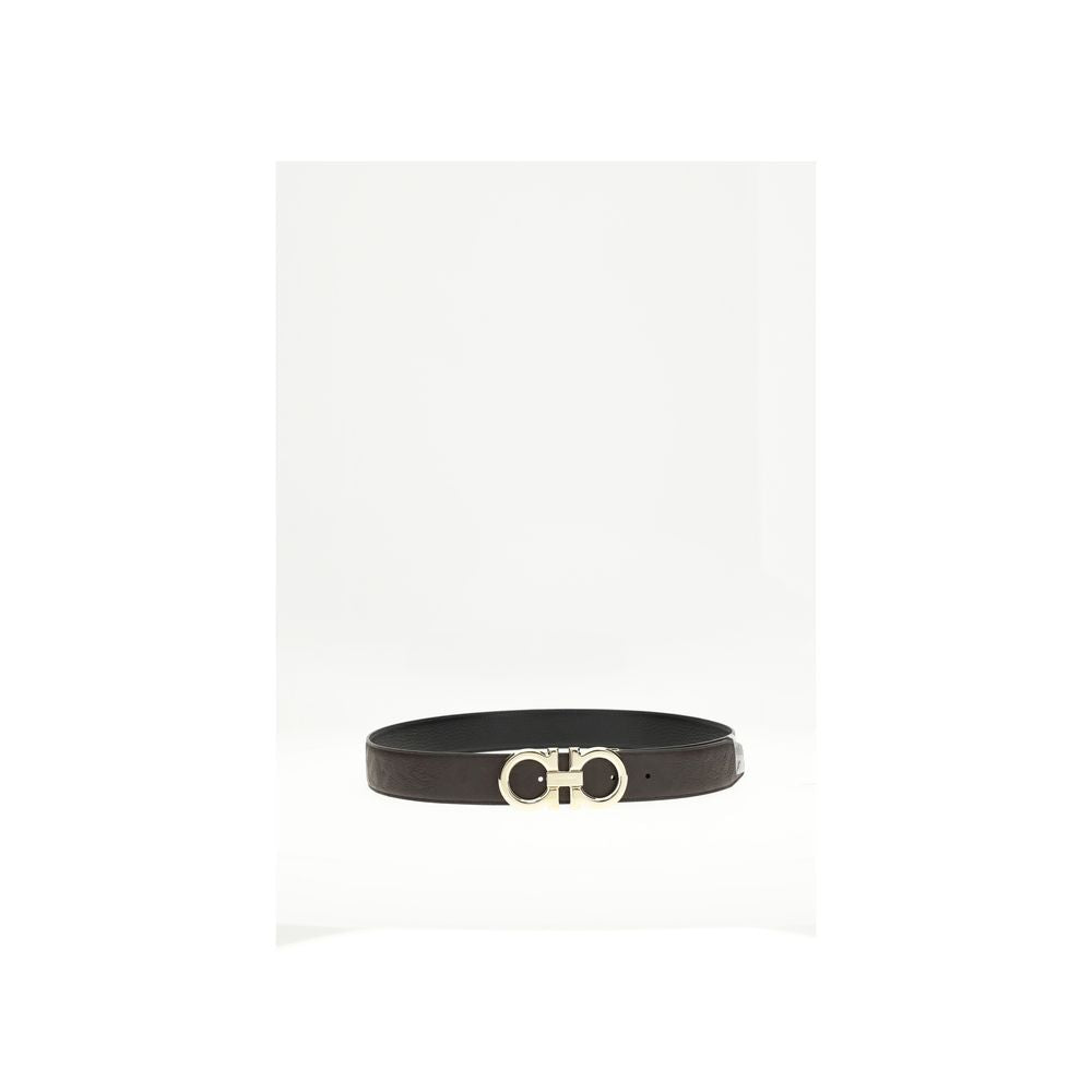 Ceinture en cuir marron