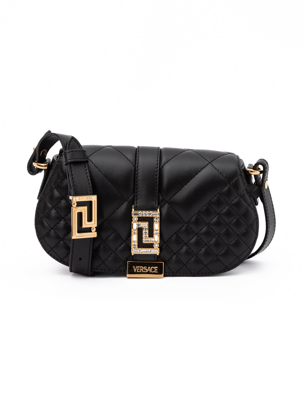 Black Leather Shoulder Bag