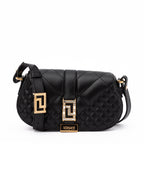 Black Leather Shoulder Bag