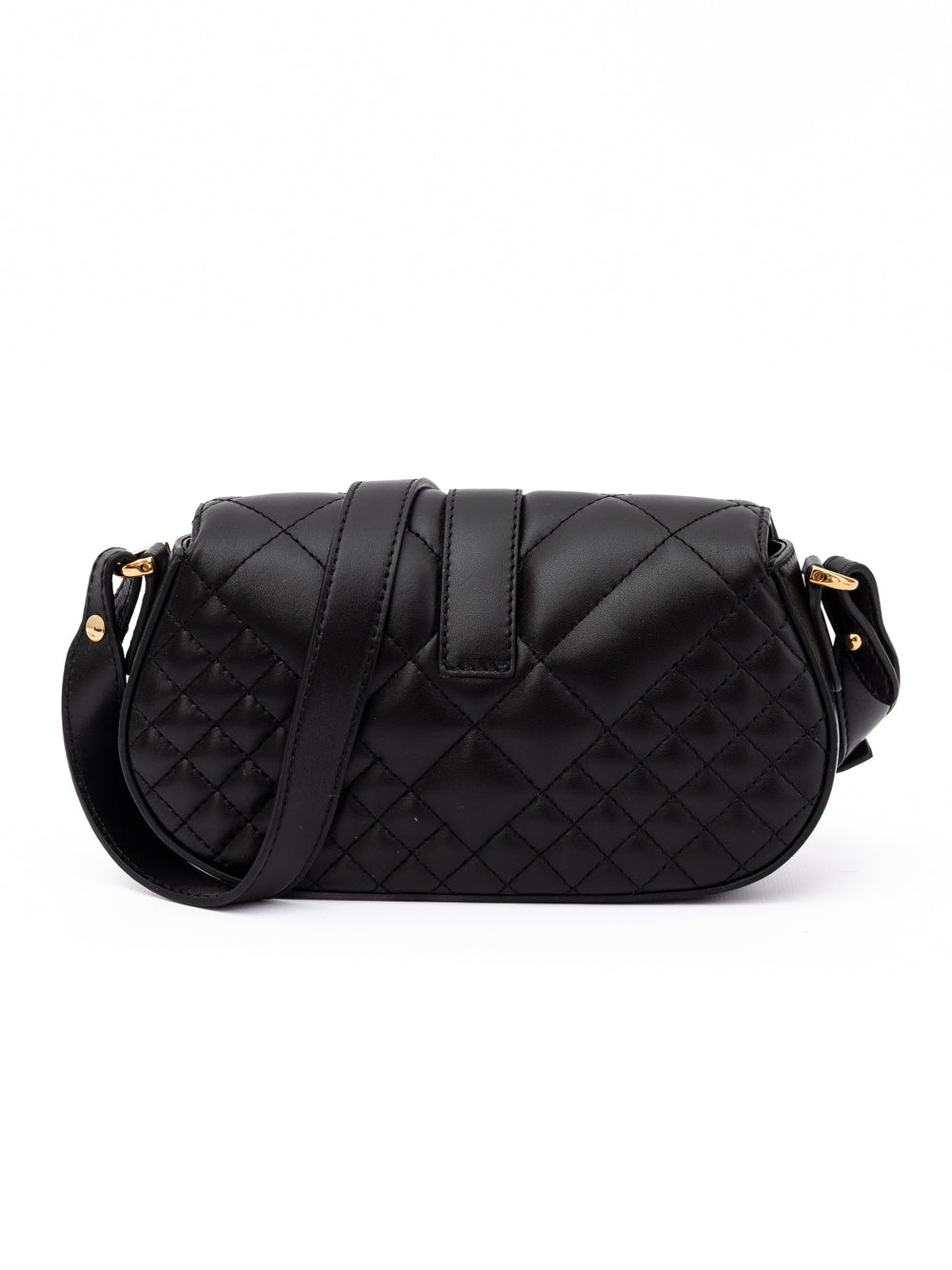 Black Leather Shoulder Bag