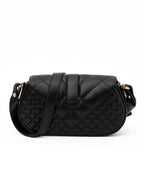 Black Leather Shoulder Bag