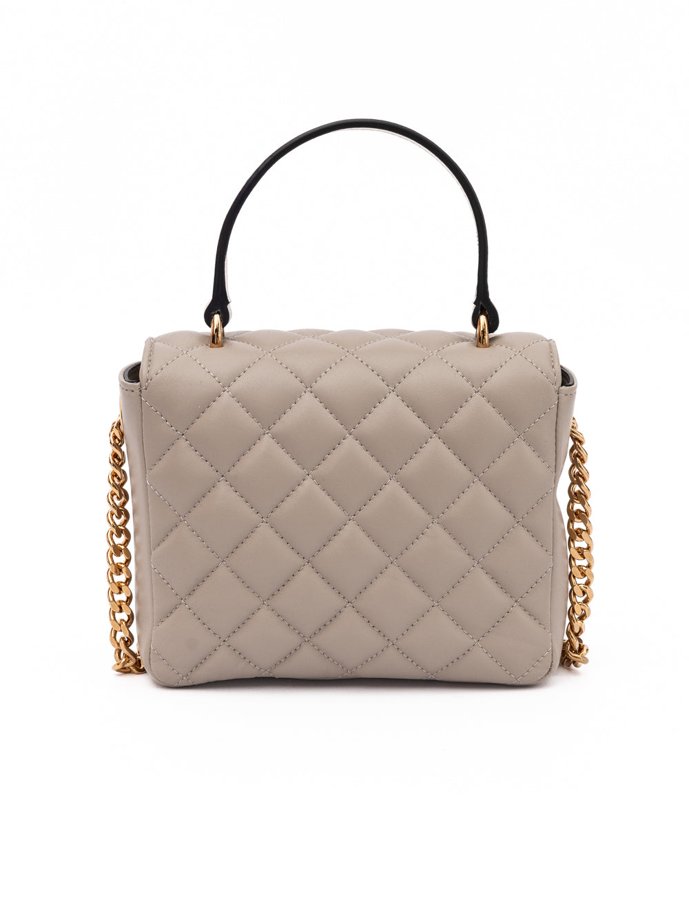 Sac à bandoulière en cuir taupe