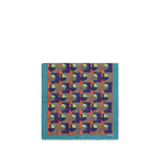 Foulard en soie multicolore