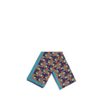 Foulard en soie multicolore