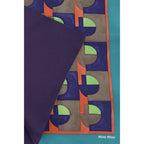 Foulard en soie multicolore