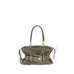 Sac à main en daim multicolore