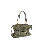 Sac à main en daim multicolore