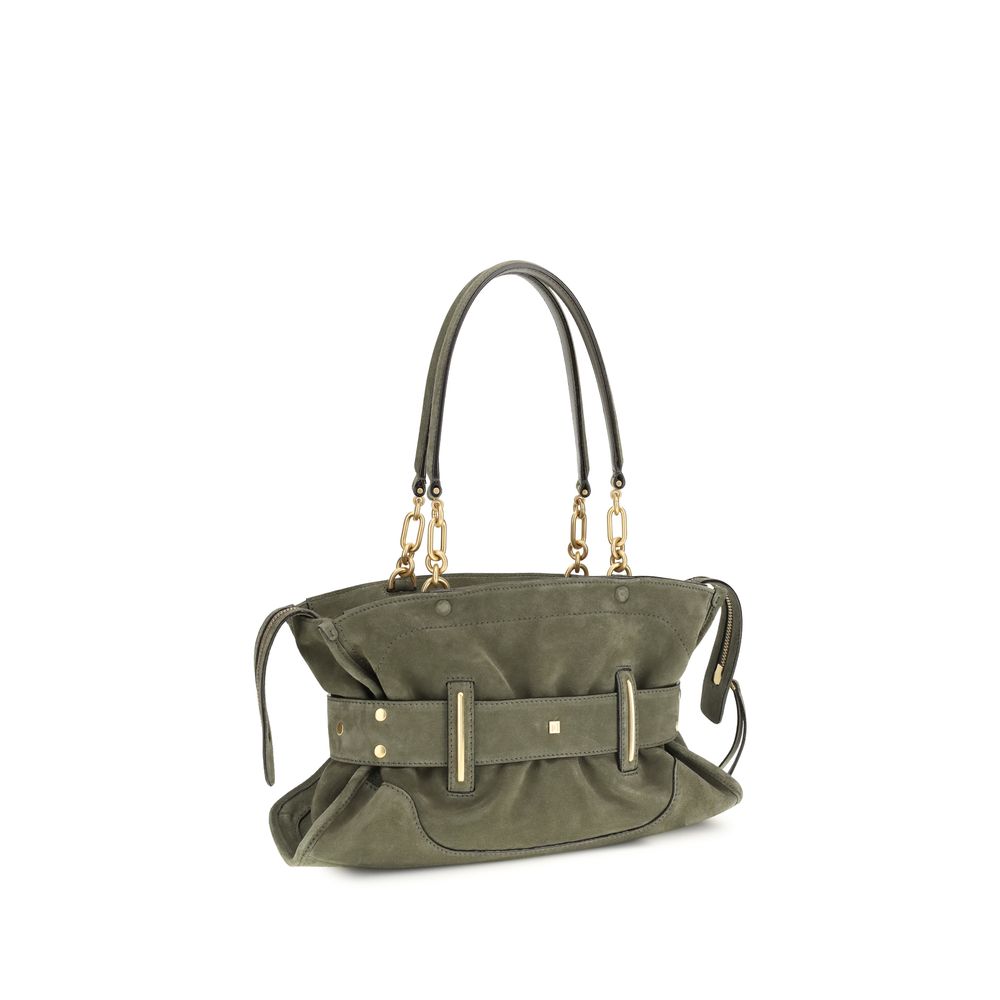 Sac à main en daim multicolore