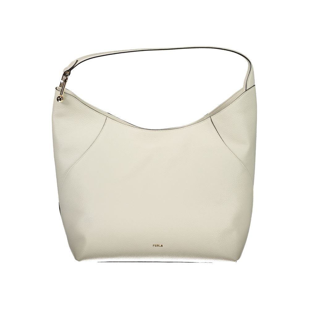 Sac à main en cuir blanc