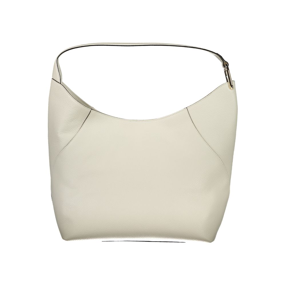 Sac à main en cuir blanc
