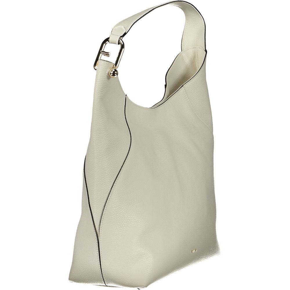 Sac à main en cuir blanc