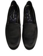 Mocassins en cuir noir