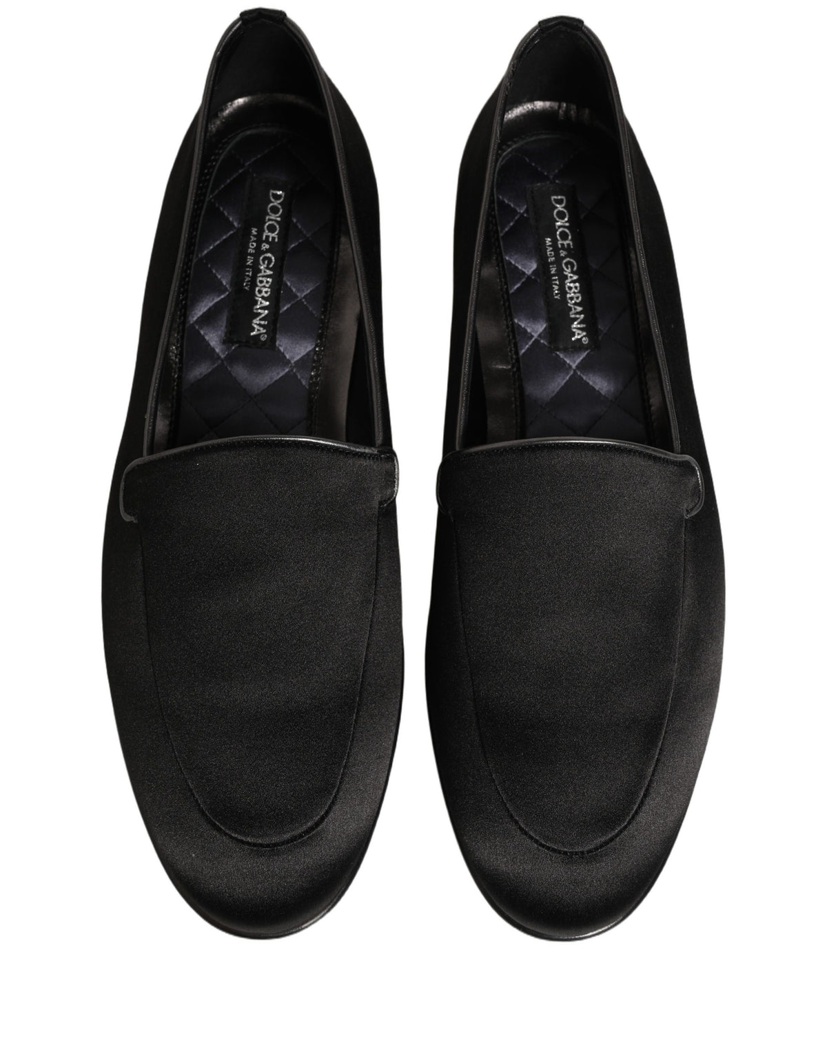 Mocassins en cuir noir