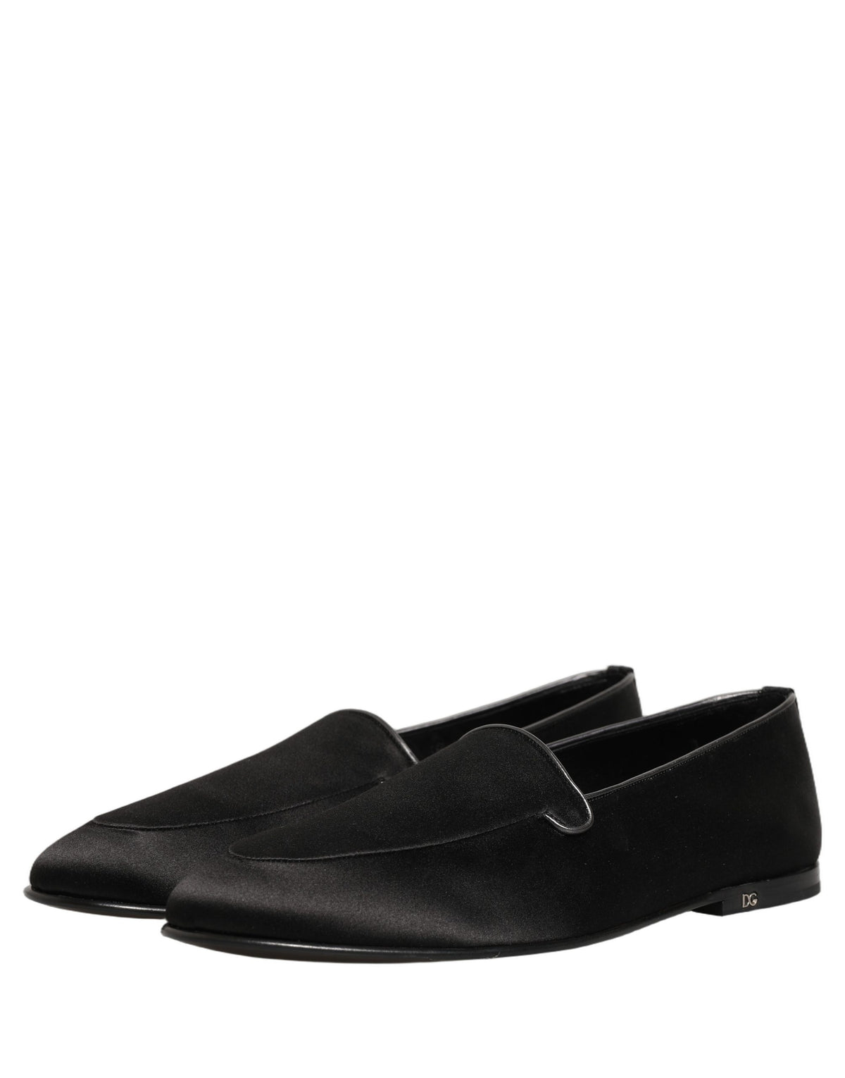 Mocassins en cuir noir