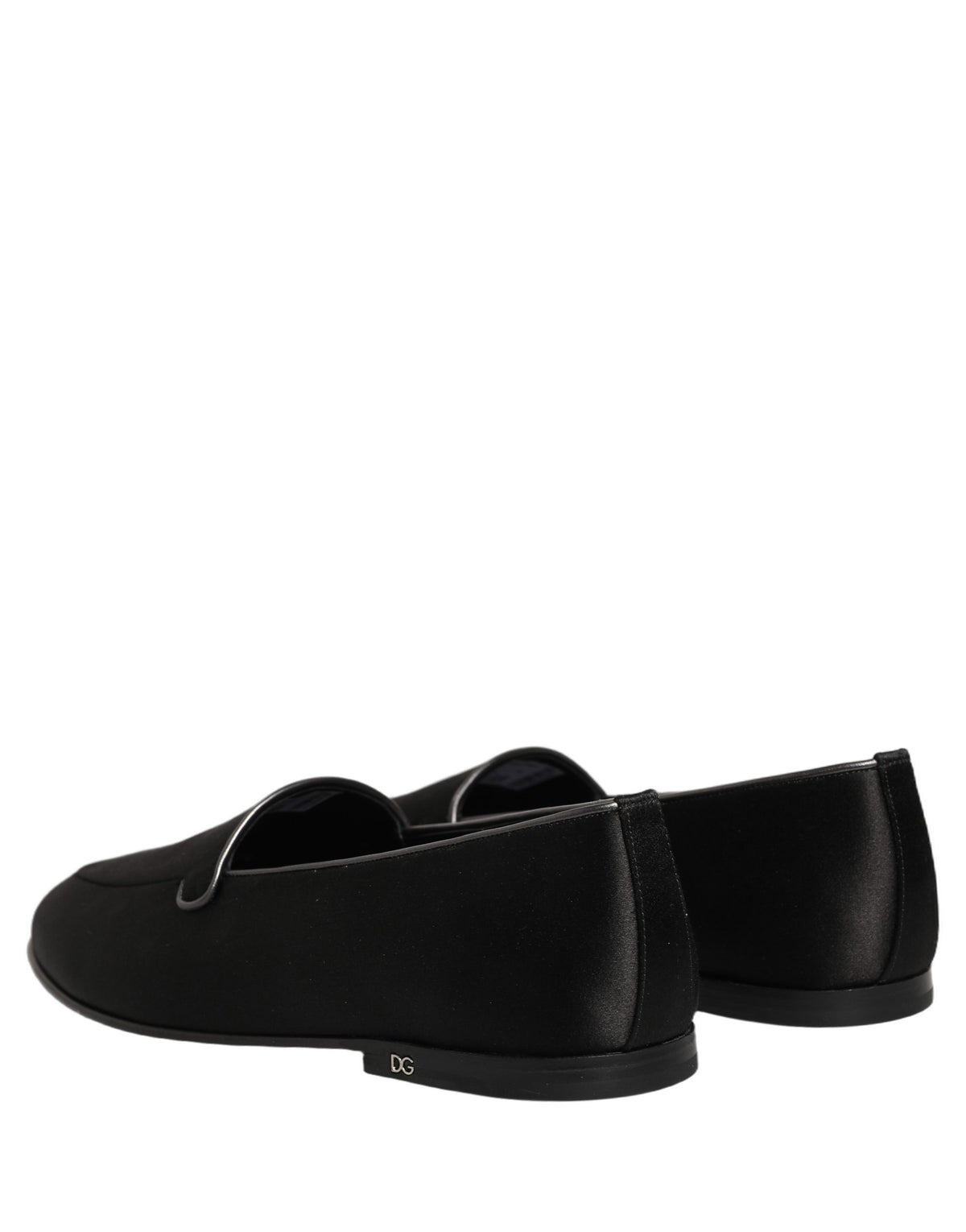 Mocassins en cuir noir