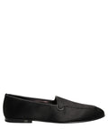 Mocassins en cuir noir