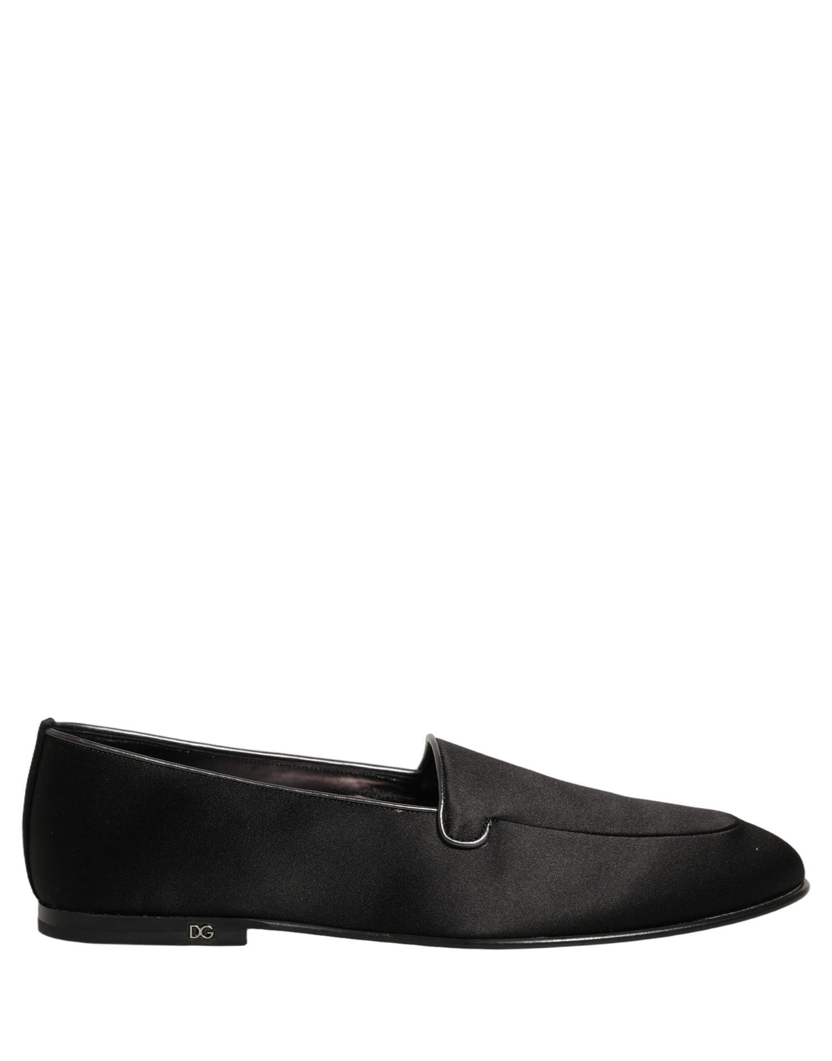 Mocassins en cuir noir