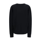 Sweat-shirt en laine – Noir