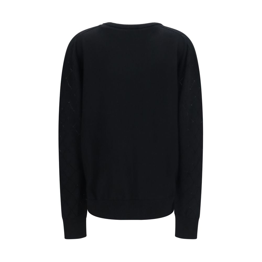 Sweat-shirt en laine – Noir
