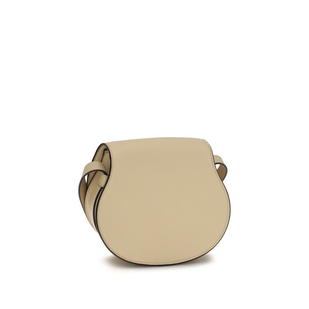 Sac à bandoulière Marcie en cuir – Beige