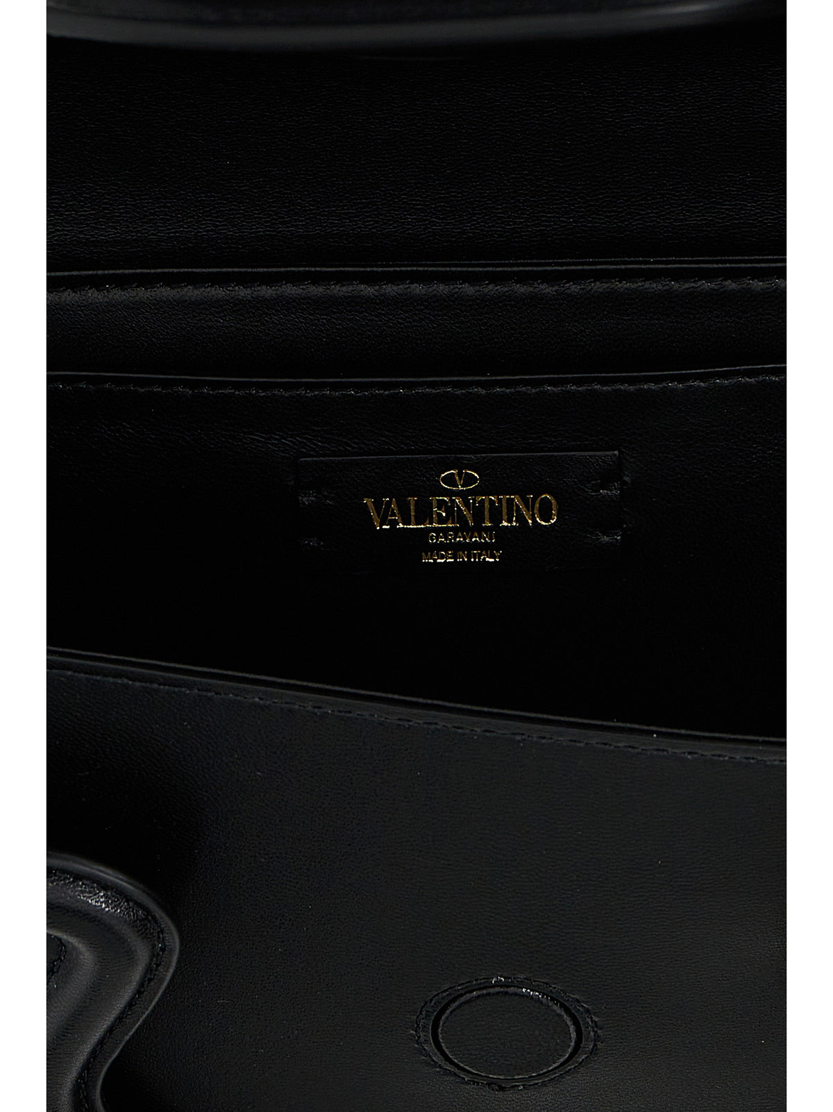 Sac à bandoulière en cuir noir