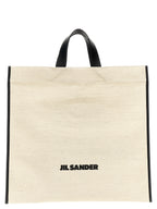 White and Black Tote Bag